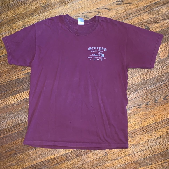 2008 Sturgis Black Hills Rally Shirt Size L Large - Picture 5 of 8